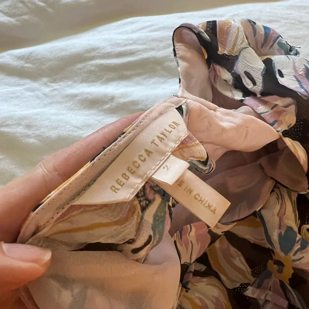 Rebecca Taylor Multicolor Floral Dress - Picture 2 of 5